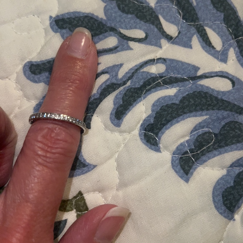 Pandora Radiant Hearts ring band size 5 - Picture 1 of 10